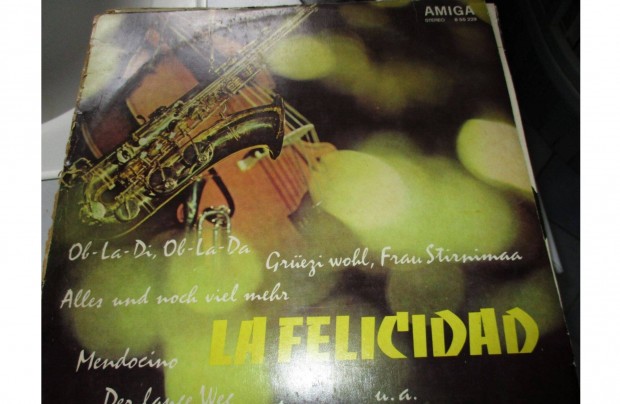 La felicidad vinyl hanglemez elad