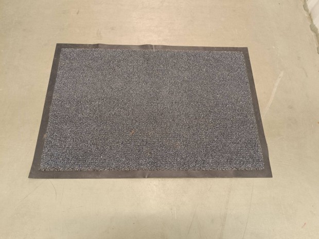 Lábtörlő sötétkék, csúszásgátló gumi alappal, 88 x 60 cm