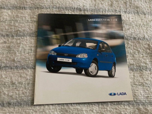 Lada 1117/1118/1119 prospektus, bros�ra, katal�gus