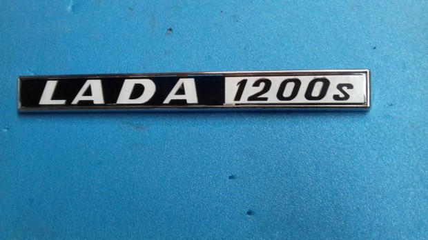 Lada 1200 S eredeti gyári és Új hátfal felirat