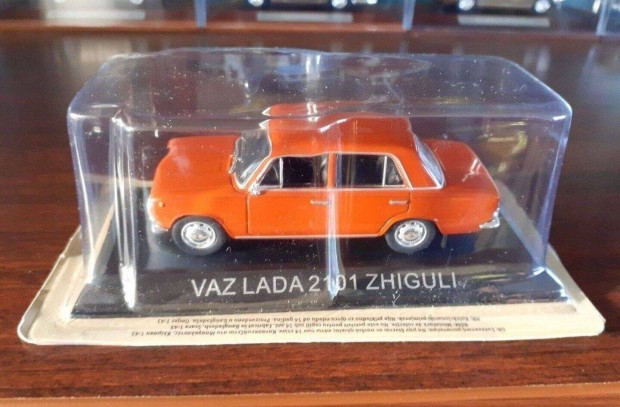 Lada 2101 piros 1 kisauto modell 1/43 Eladó