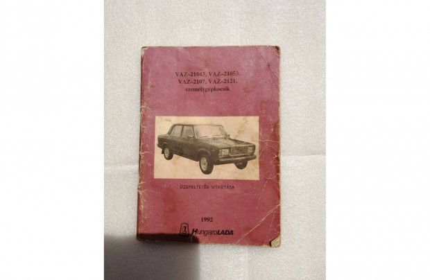 Lada 2107 zemeltetsi utasts knyv