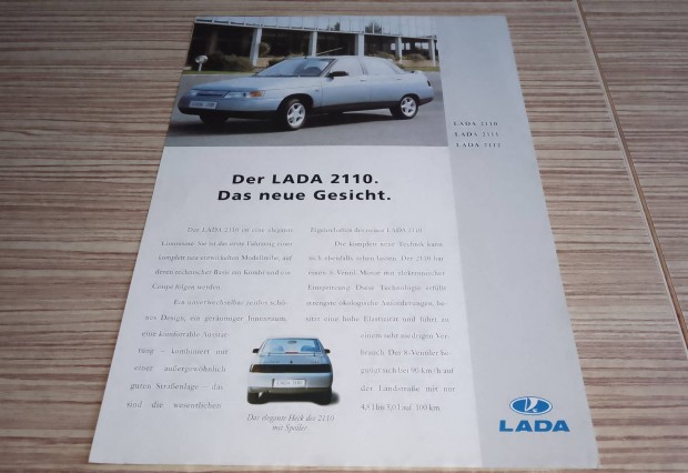 Lada 2110 (1996) prospektus, katalgus.