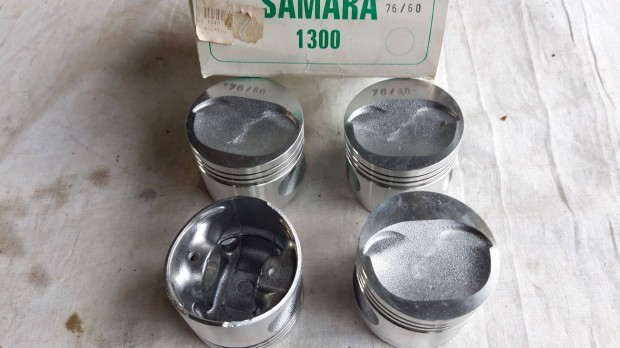 Lada Szamara dugatty� garnit�ra 76,6 mm es �j 4db