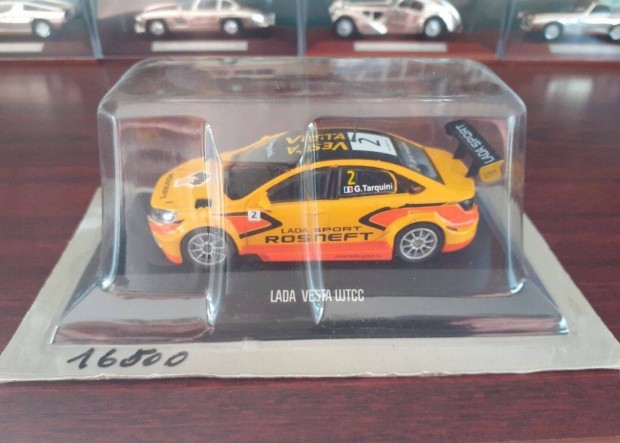 Lada Vesta WTCC kisauto modell 1/43 Elad