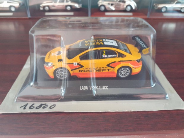 Lada Vesta WTCC kisauto modell 1/43 Elad