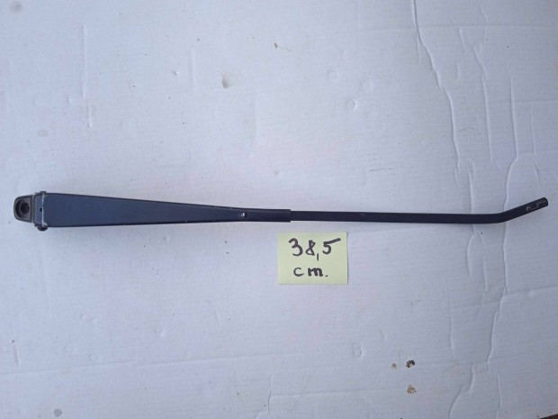 Lada ablaktörlő kar , hajlított , belső bordás , 38,5 cm. hosszú