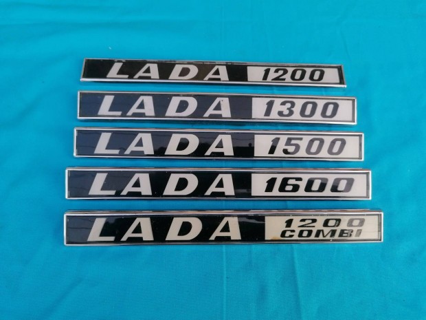 Lada család több típusához eredeti gyári és Új hátsó feliratok