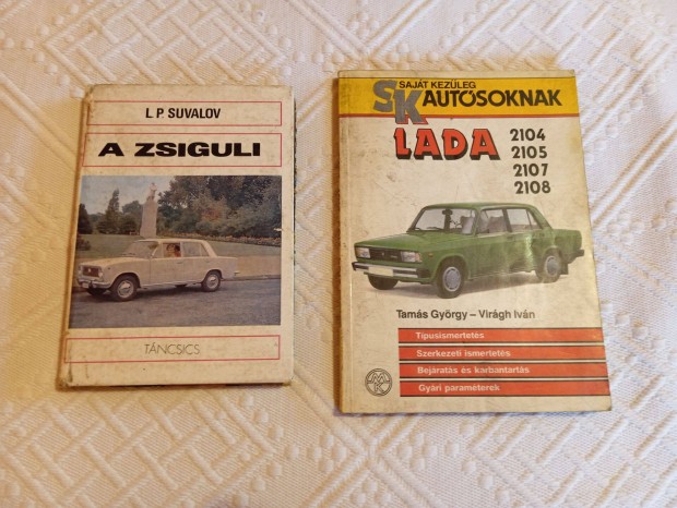 Lada könyvek A Zsiguli, Lada könyv 2104,2105,2107,2108