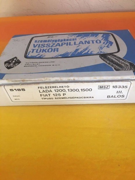 Lada visszapillant� t�k�r