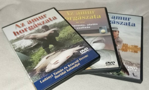 Ladnyi Tams Az Amur horgszata 1-2-3 DVD Filmek 