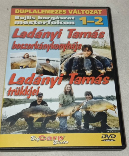 Ladnyi Tams Bojlis horgszat mestefokon 1-2 DVD Film 