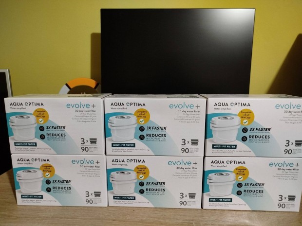 Laica Aqua Optima Evolve+ vízszűrő betét, 3 db-os (6 csomag)