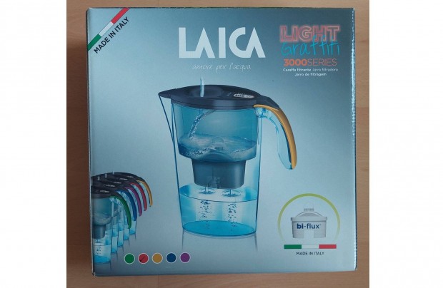 Laica Graffiti Light vízszűrő kancsó