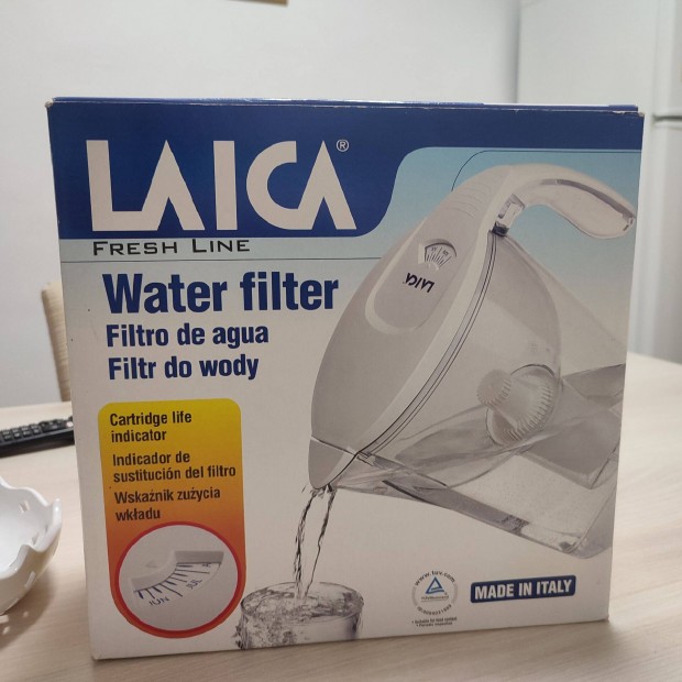 Laica vízszűrő kanna új állapotban, ingyenes házhoz szállítással