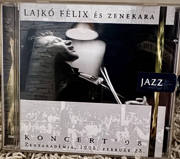 Lajk Flix s zenekara koncert 1998 jazz cd lemez