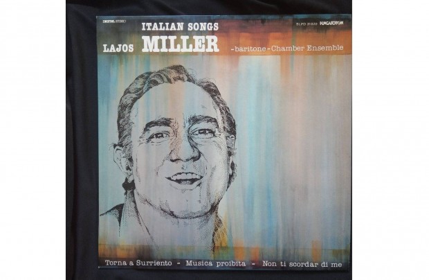 Lajos Miller, Chamber Ensemble Italian Songs j llapot bakelit