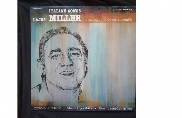 Lajos Miller, Chamber Ensemble Italian Songs j llapot bakelit han