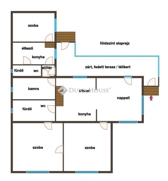 Lajosmizs�n k�zponti elhelyezked�s� k�trendbeli h�z!