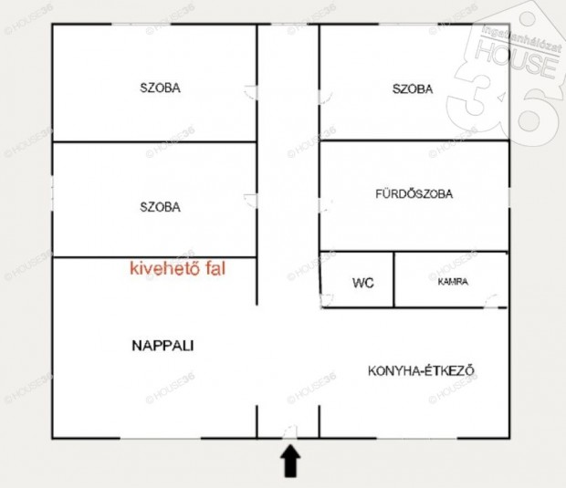 Lajosmizs�n nappali + 3 szob�s csal�di h�z elad�!