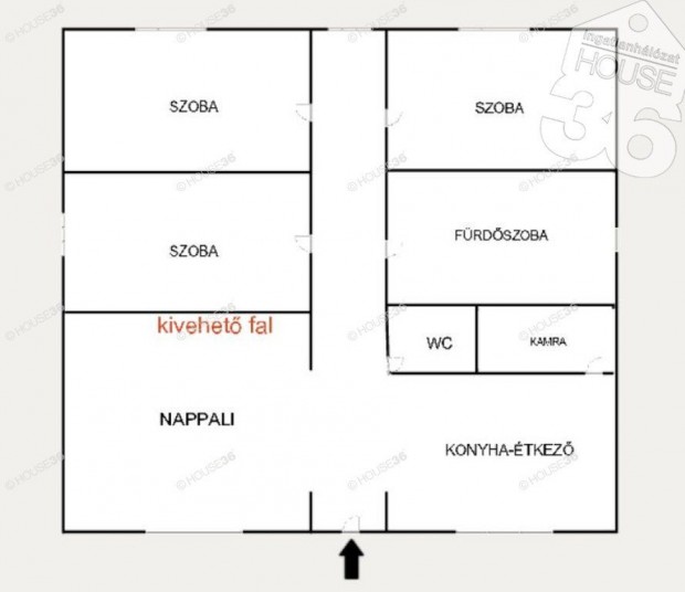 Lajosmizs�n nappali + 3 szob�s csal�di h�z elad�!