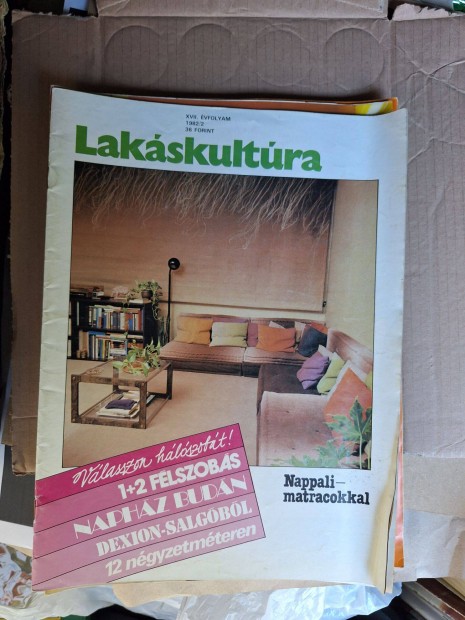 Lakskultra magazin 1982/2. Retro.Szlinapra, gyjtemnybe, stb