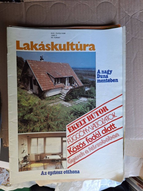 Lakskultra magazin 1982/3. Retro.Szlinapra, gyjtemnybe, stb