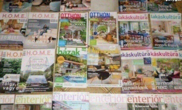 Lak�skult�ra �js�g magazin gy�jtem�ny 66 db