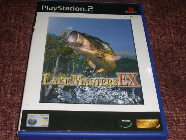 Lake Masters EX Playstation 2 eredeti lemez ( 2500 Ft )
