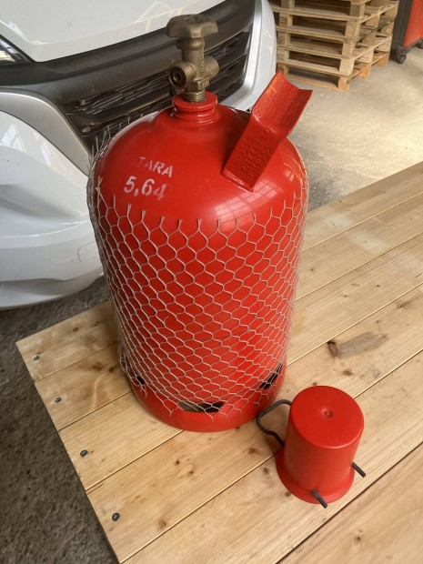 Lakóautó, lakókocsi, kemping gázpalack (5kg-os)