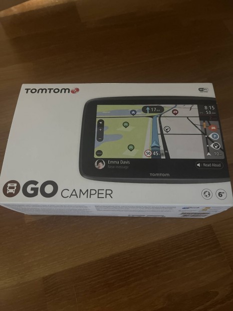 Lakóautós navigáció Tomtom Go camper