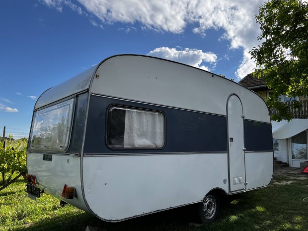 Lakokocsi Adria 450 Német okmányokkal Gáz és 230V