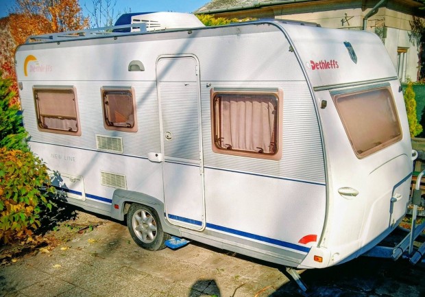 Lak�kocsi Dethleffs 430T (Kl�ma+Mover)