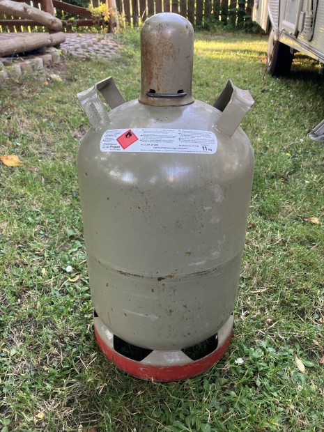 Lakókocsi gázpalack 11 kg lakóautó érvényes