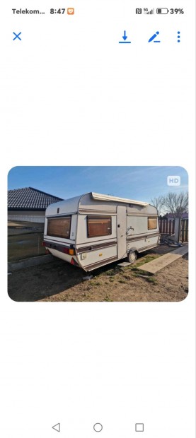 Lakókocsi keresi új gazdáját!
