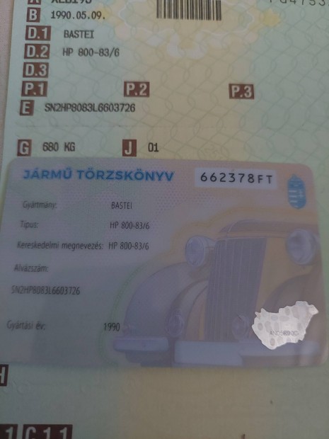 Lakókocsi magyar műszakival! Csak 680 kg!