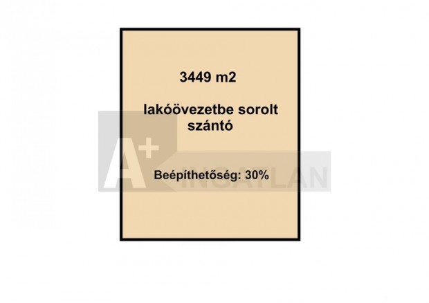 Lakóövezeti telek!