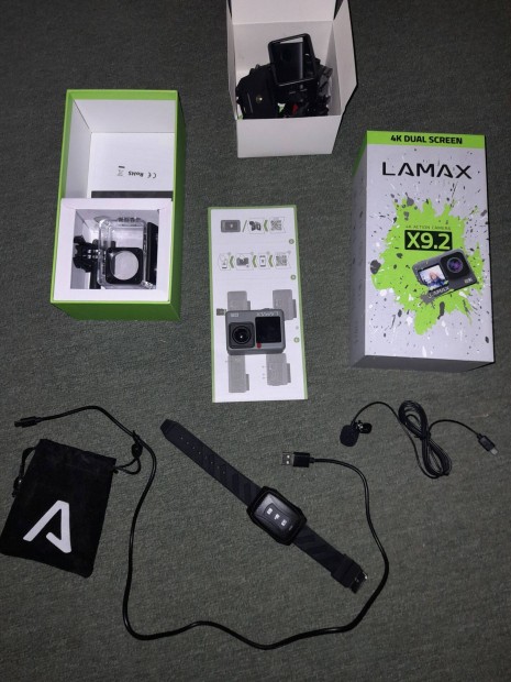 Lamax X9.2 akcikamera (Lmxx92) 2025. Decemberig garancis!