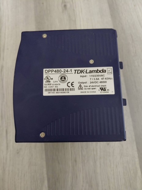 Lambda DPP480-24-1 24 voltos táp