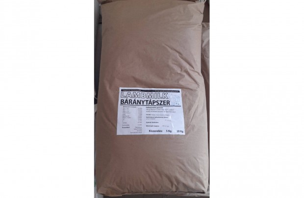 Lambmilk brny tejpor tejptl tpszer tej por 20 kg kiszlltva