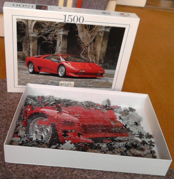 Lamborghini Diablo 1500 db kirakós / puzzle