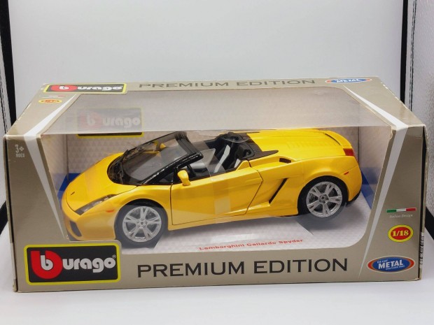 Lamborghini Gallardo Bburago dobozos 1:18 1/18 modellaut