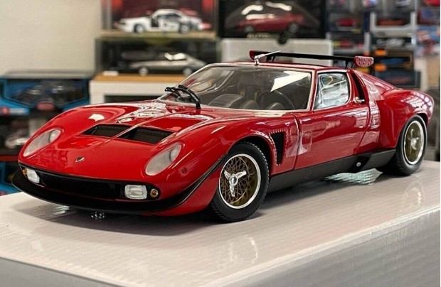 Lamborghini Miura SVR 1970 1:18 1/18 Kyosho 08319Rbk