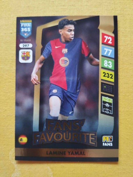 Lamine Yamal (Barcelona) FIFA 365 2025 Fans Favourite focis krtya