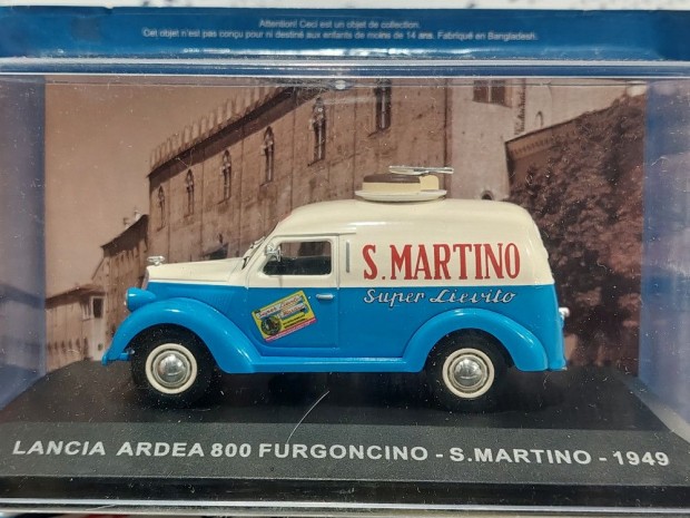 Lancia Ardea 800 van S. Martino year 1949 cream white / blue 1:43 Alt
