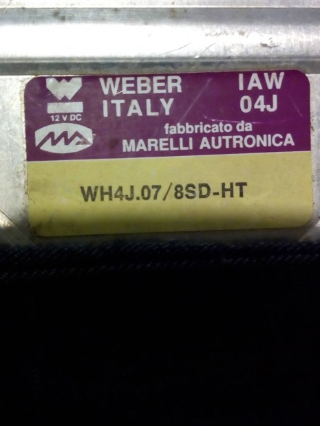Lancia Weber italy eredeti motorvezérlő