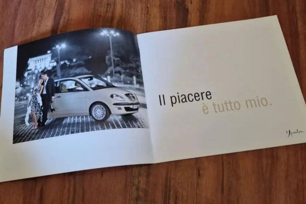 Lancia Ypsilon Prospektus 2004 Olasz