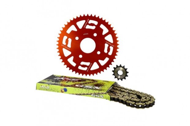 Lnckszlet alumnium piros 13x53 - 420 Doppler Yamaha TZR / X-Power 1