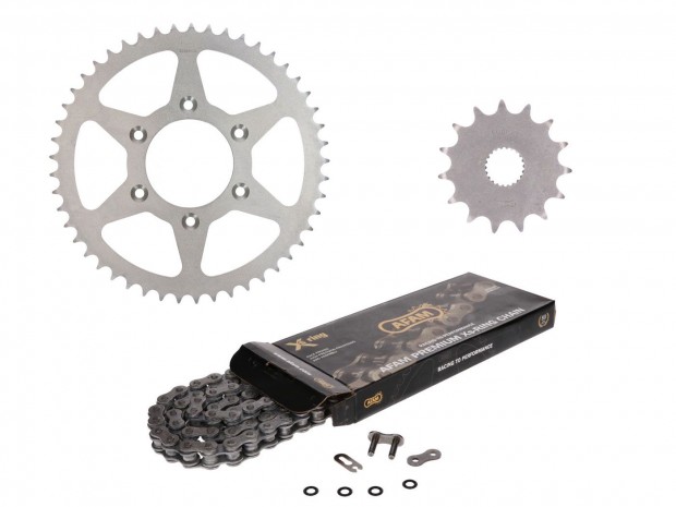 Lncszett AFAM XS-Ring 15/45 fogazat Aprilia SX125 08-10-hez