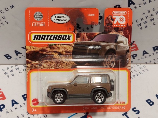 Land Rover Defender 90 (2020) - 2023 81/100 - bliszteres -  Matchbox